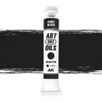 AK Interactive AKABT110 ABT110 Ivory Black Oil Paint 20ml