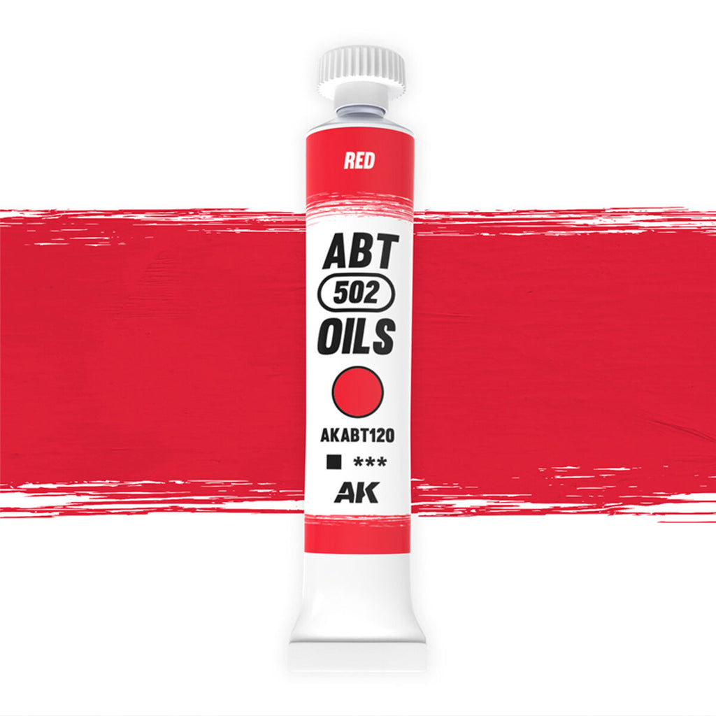AK Interactive ABT 502 Red 20ml Oil Paint