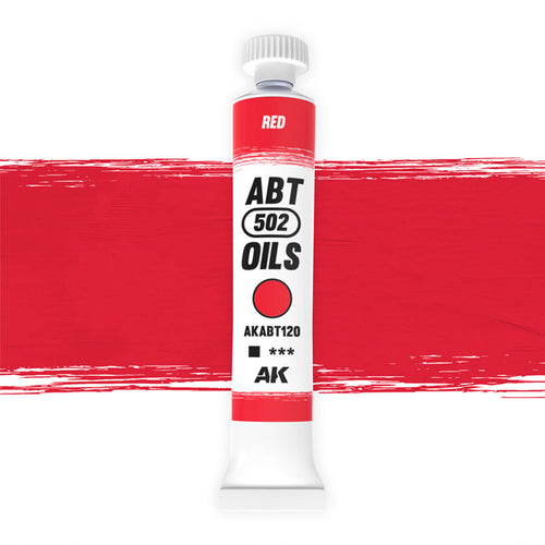 AK Interactive ABT 502 Red 20ml Oil Paint