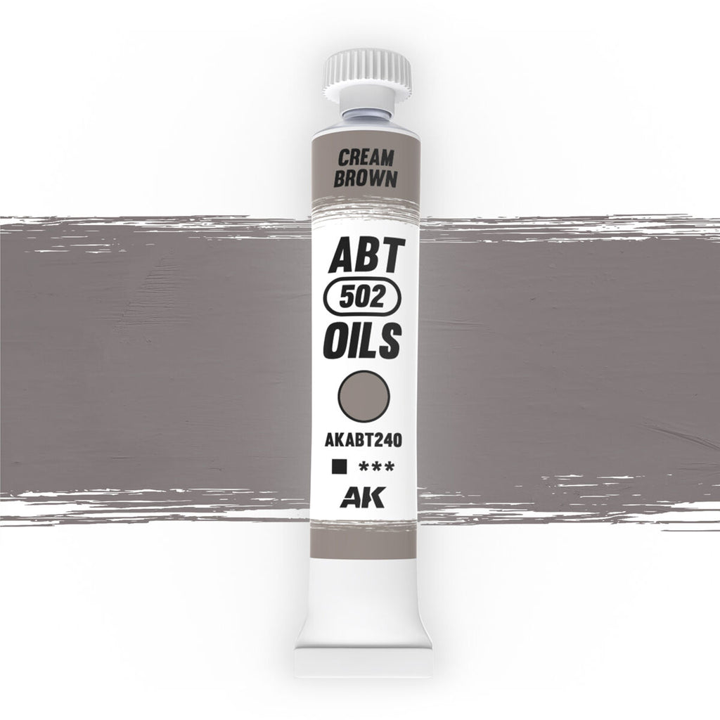 AK Interactive ABT 502 Cream Brown 20ml Oil Paint