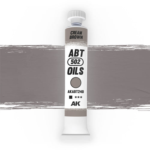 AK Interactive ABT 502 Cream Brown 20ml Oil Paint