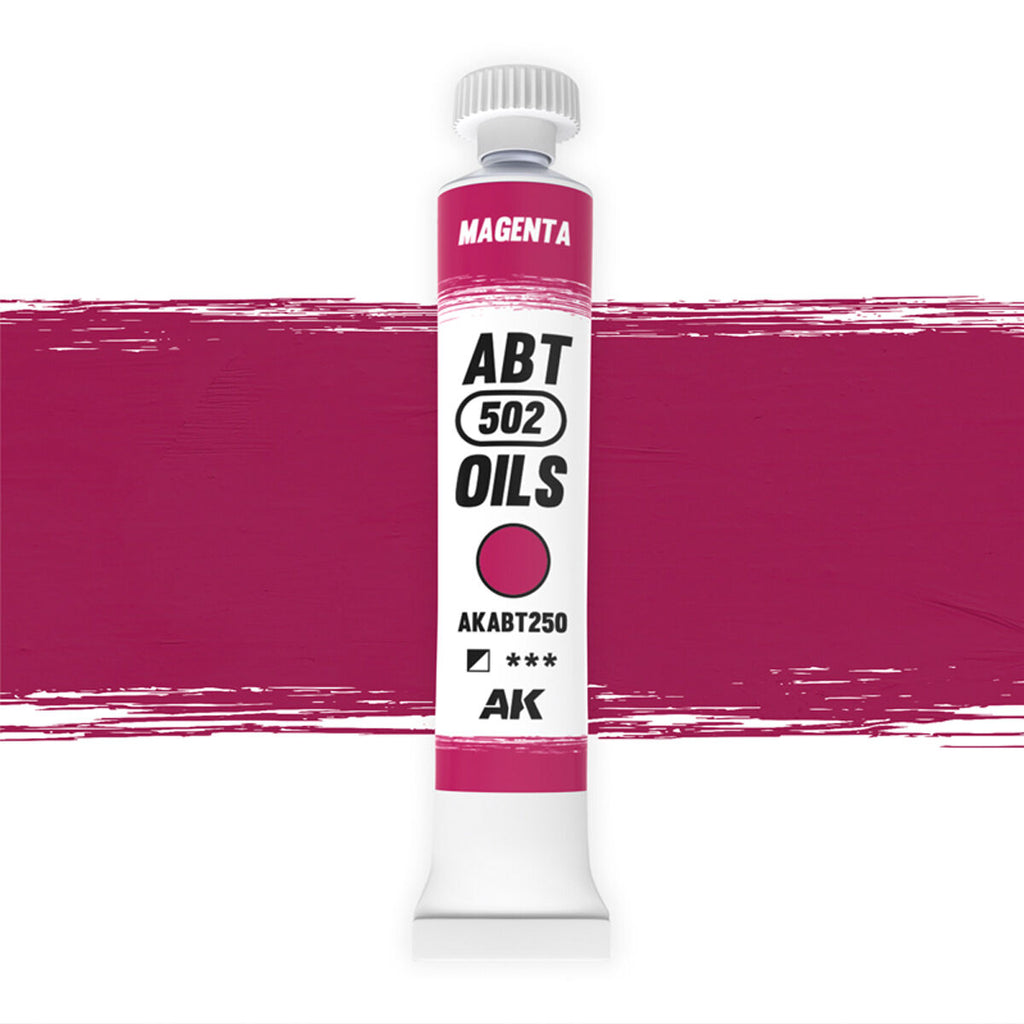 AK Interactive ABT 502 Magenta 20ml Oil Paint