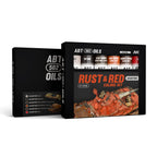 AK Interactive AKABT304 Rust & Red Colours Oil Paint Set