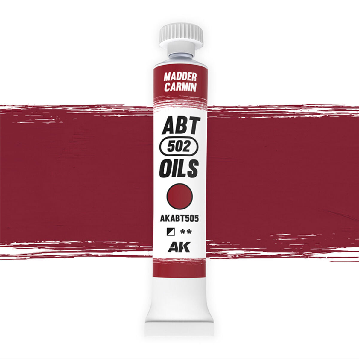 AK Interactive ABT 502 Madder Carmin 20ml Oil Paint
