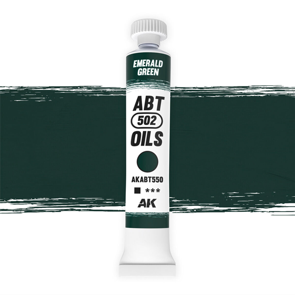 AK Interactive ABT 502 Emerald Green 20ml Oil Paint