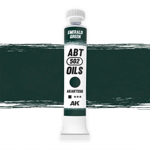 AK Interactive ABT 502 Emerald Green 20ml Oil Paint