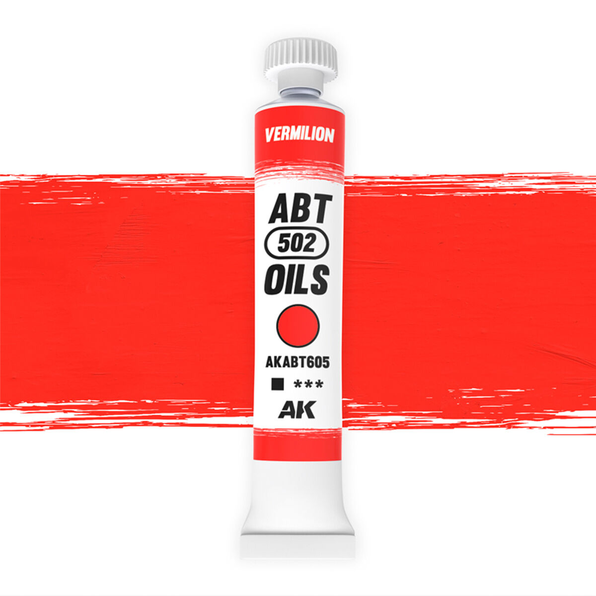 AK Interactive ABT 502 Vermilion 20ml Oil Paint