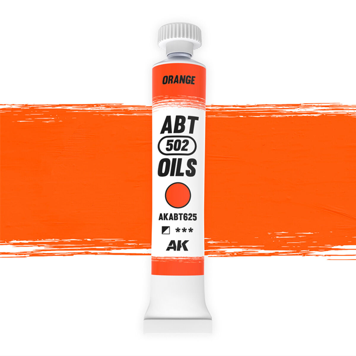 AK Interactive ABT 502 Orange 20ml Oil Paint