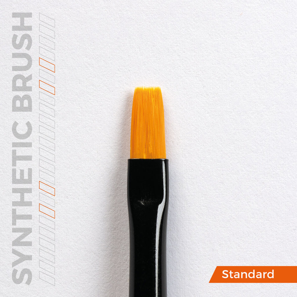 AK Interactive AKB002 Synthetic Brush Flat 2