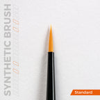 AK Interactive AKB008 Synthetic Brush Round 1