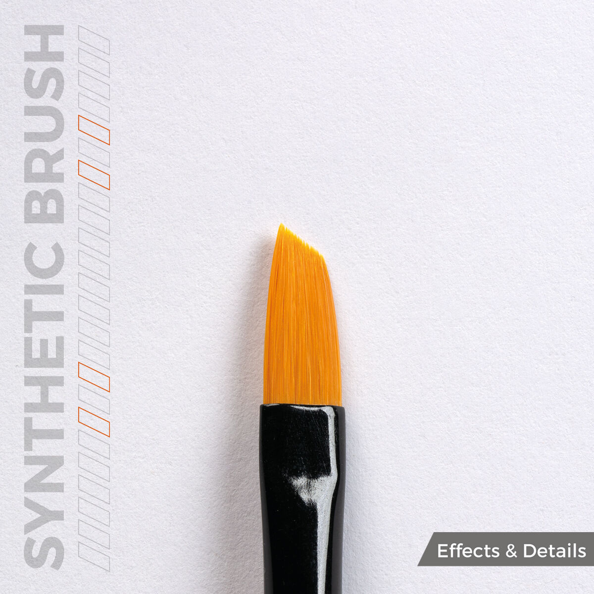 AK Interactive AKB010 Synthetic Brush Angular