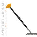 AK Interactive AKB017 Synthetic Brush Fan Shape