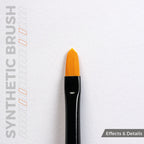 AK Interactive AKB018 Synthetic Brush Liner 17mm