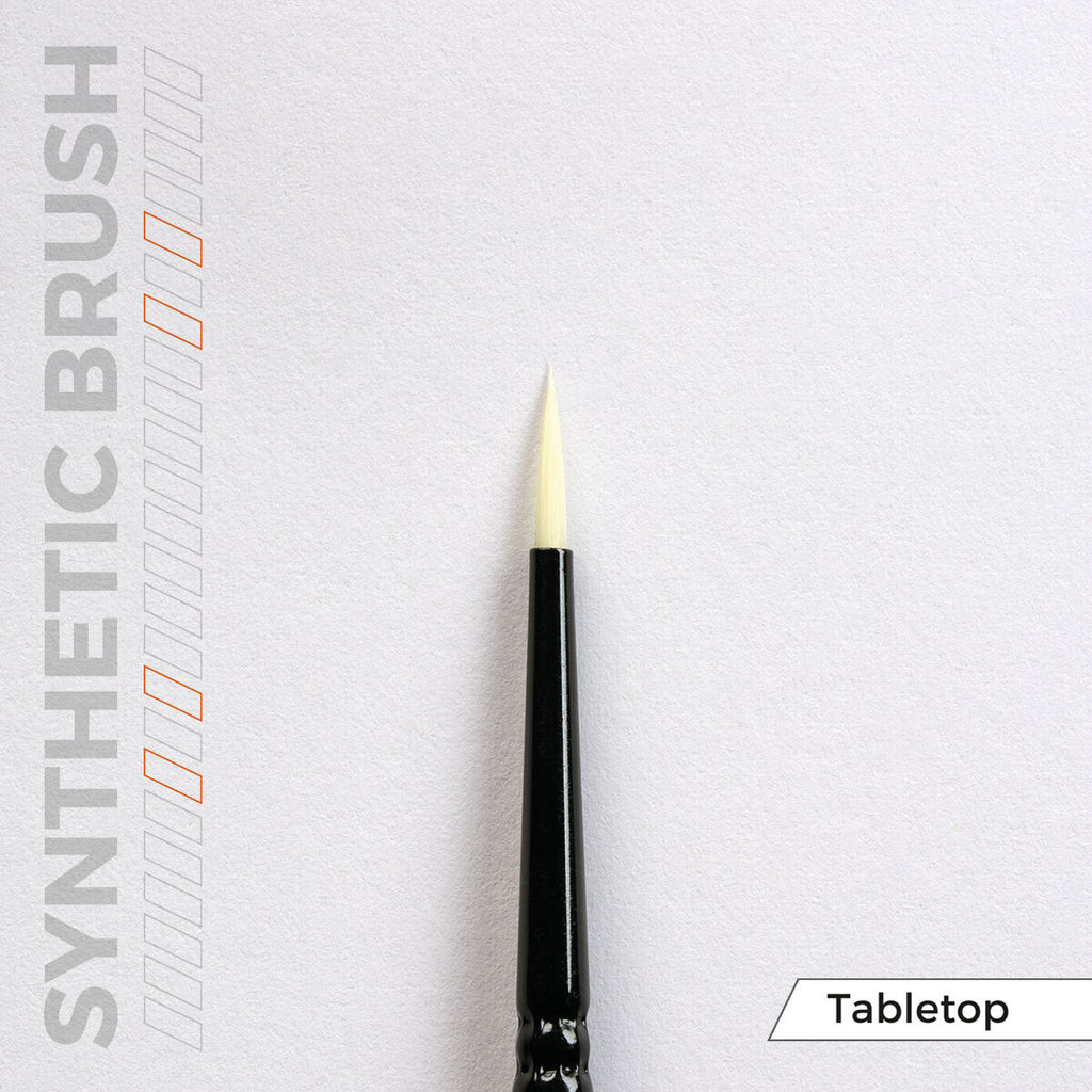AK Interactive AKB020 Synthetic Tabletop Brush Size 0