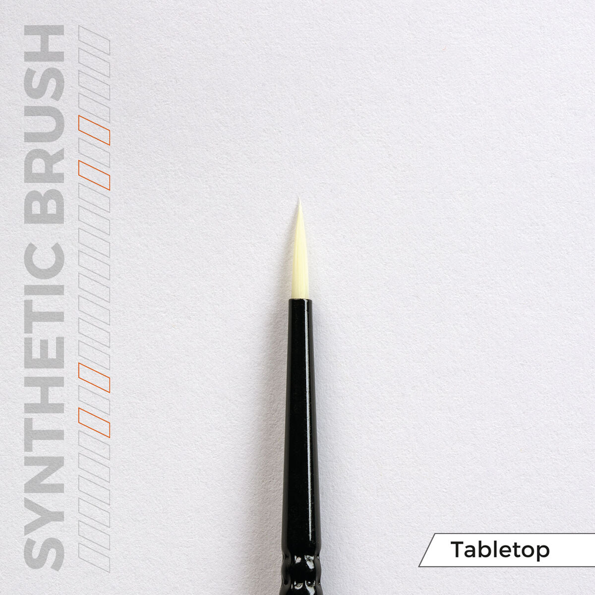 AK Interactive AKB020 Synthetic Tabletop Brush Size 0