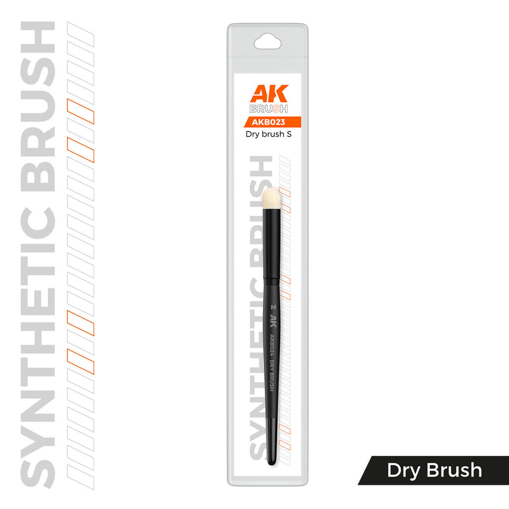 AK Interactive AKB023 Synthetic Dry Brush S