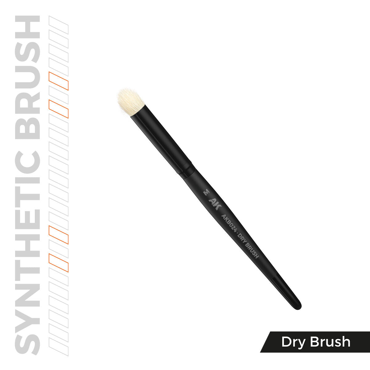 AK Interactive AKB024 Synthetic Dry Brush Medium