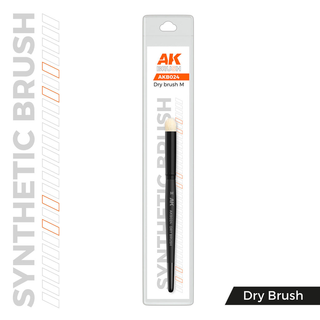 AK Interactive AKB024 Synthetic Dry Brush Medium
