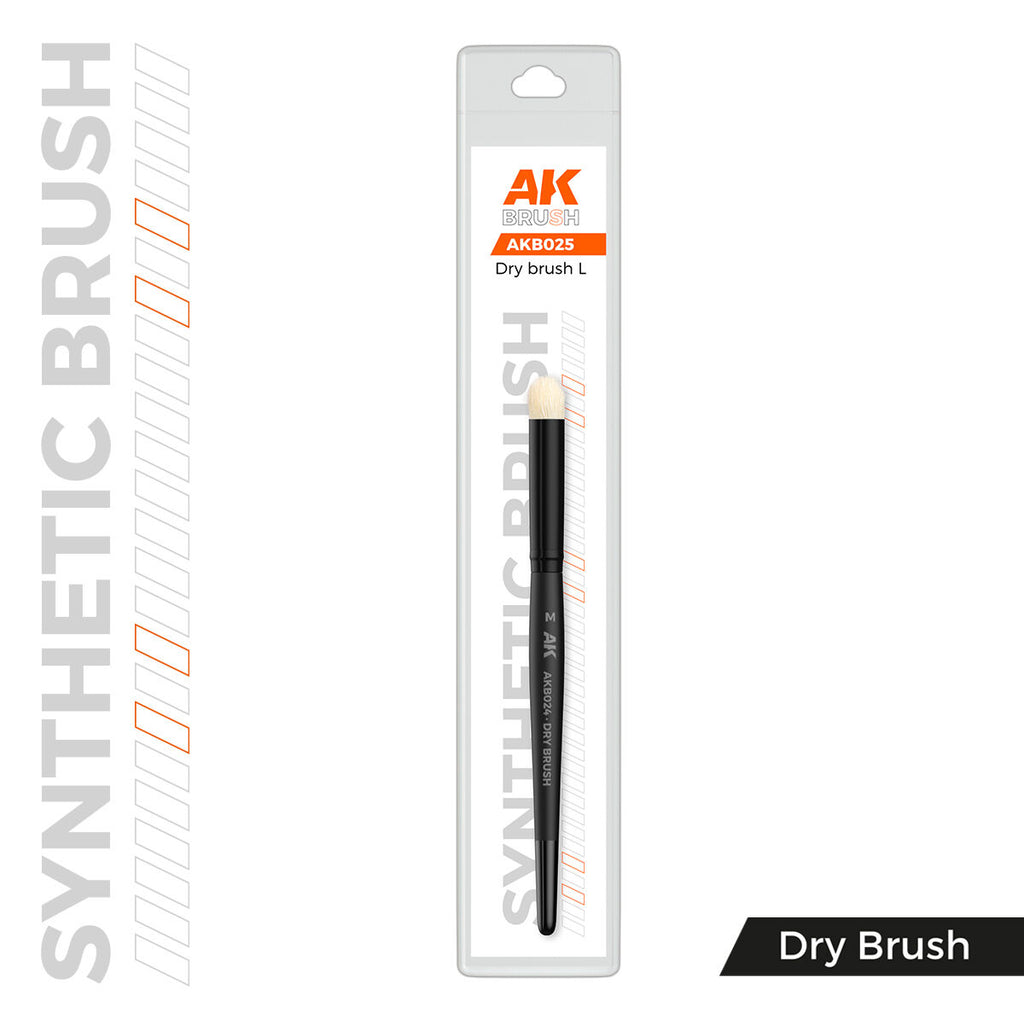AK Interactive AKB025 Synthetic Dry Brush Large