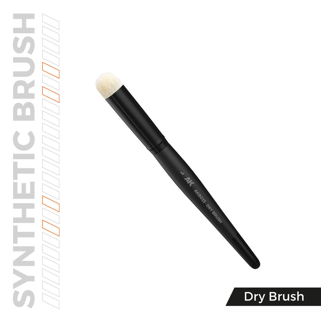 AK Interactive AKB025 Synthetic Dry Brush Large