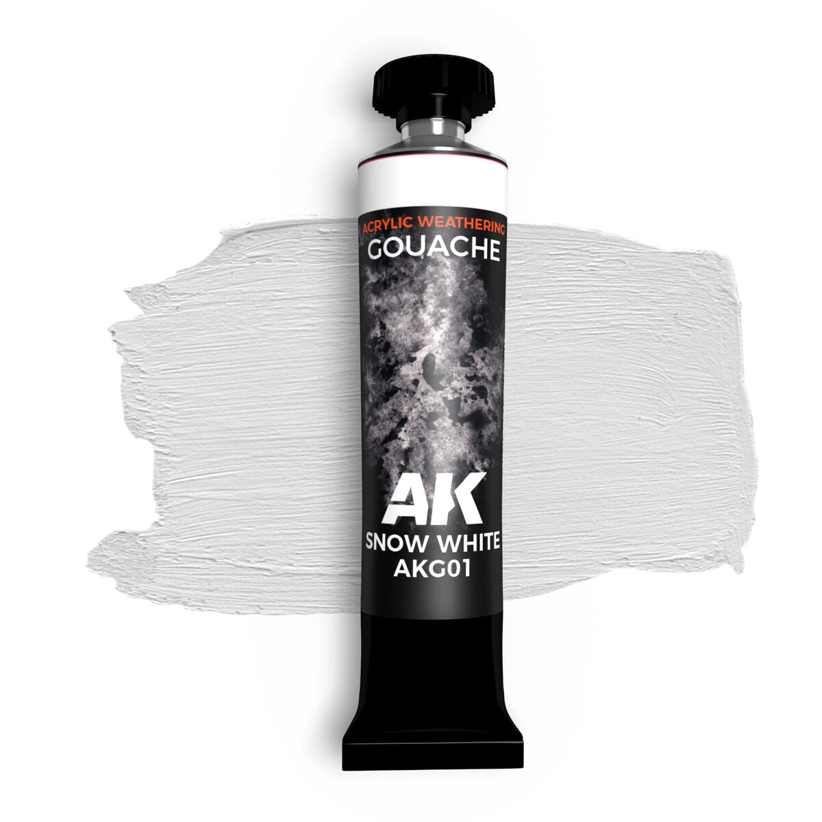 AK Interactive Gouache Snow White - 20ml