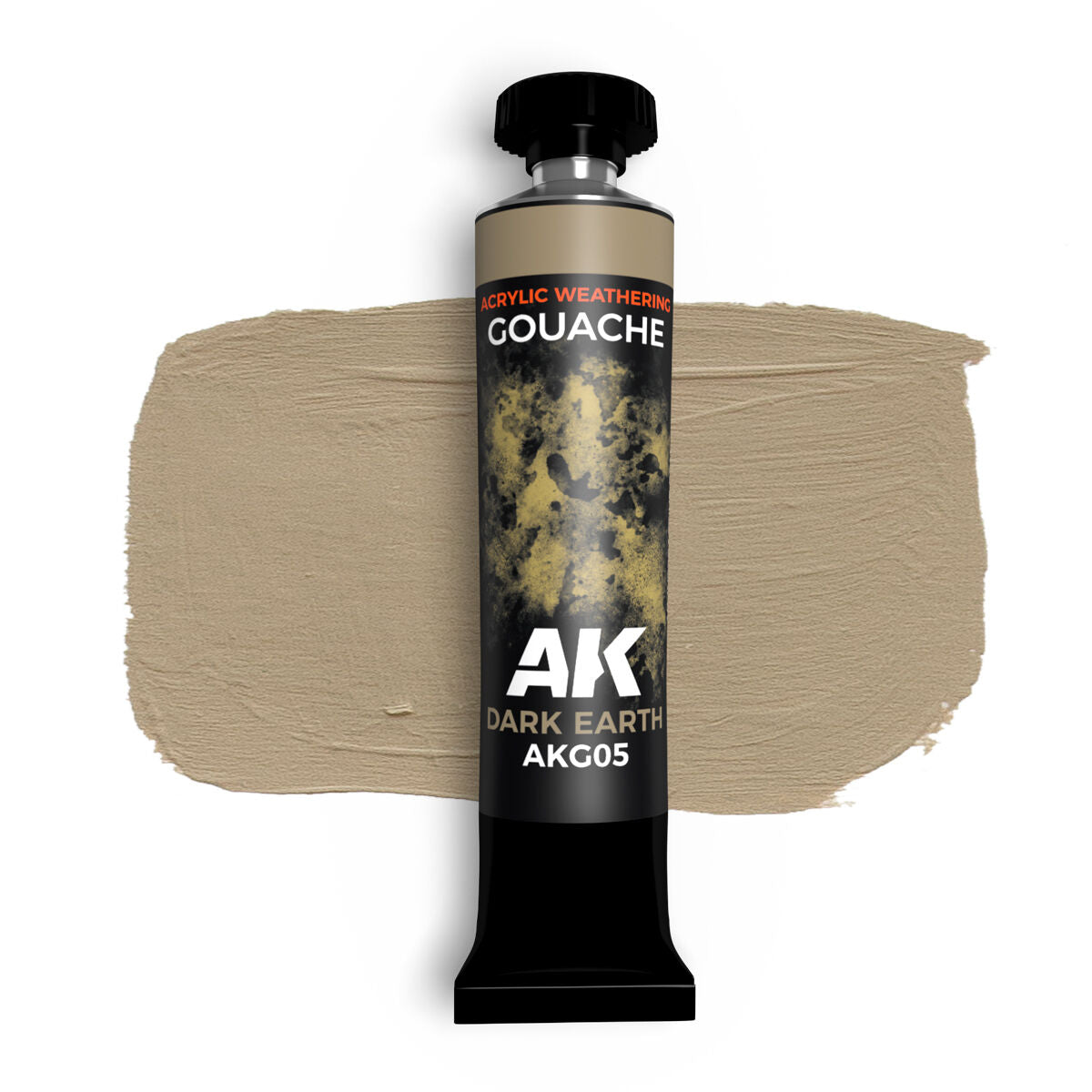 AK Interactive Gouache Dark Earth - 20ml