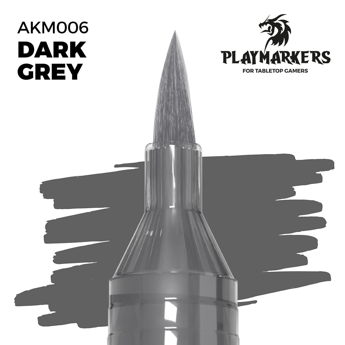 AK Interactive Playmarkers Dark Grey - Acrylic Paint Marker