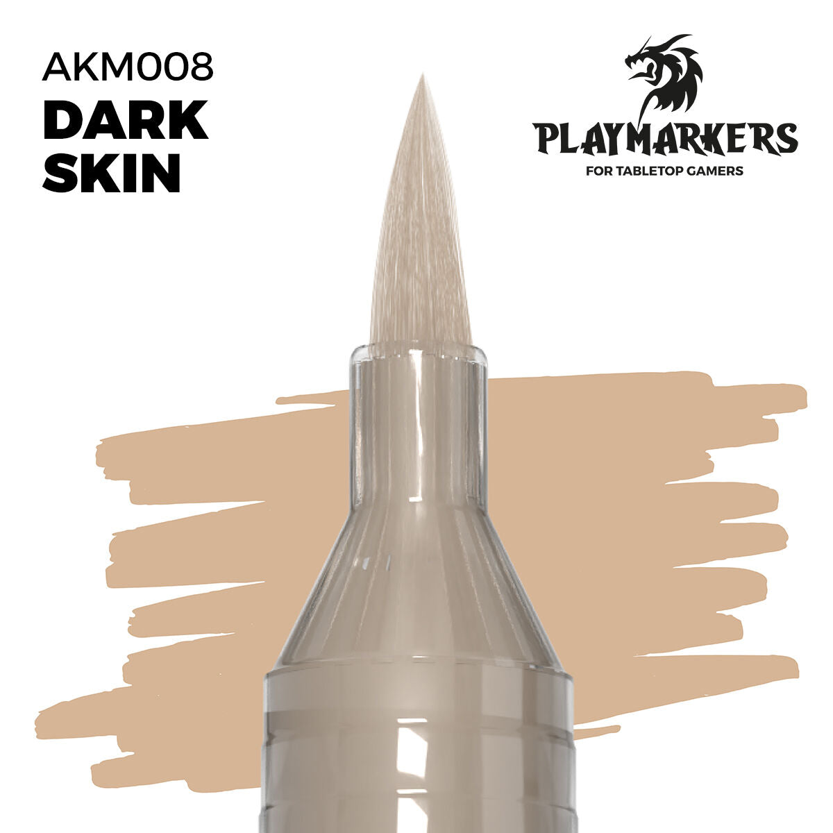 AK Interactive Playmarkers Dark Skin - Acrylic Paint Marker