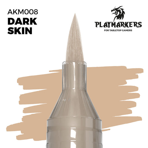 AK Interactive Playmarkers Dark Skin - Acrylic Paint Marker