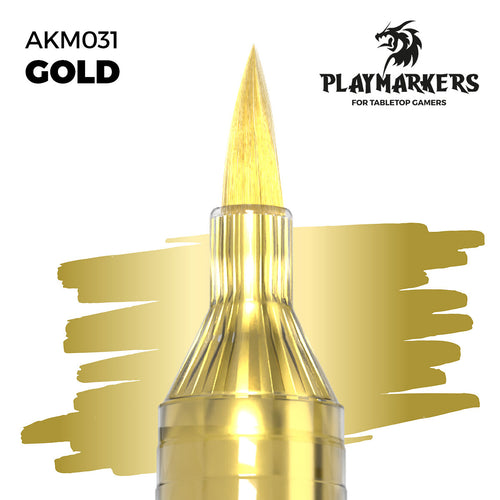 AK Interactive Playmarkers Gold - Acrylic Paint Marker