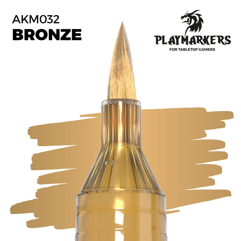 AK Interactive Playmarkers Bronze - Acrylic Paint Marker