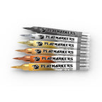 AK Interactive AKM105 Playmarkers Set Full Metal 6 Colours