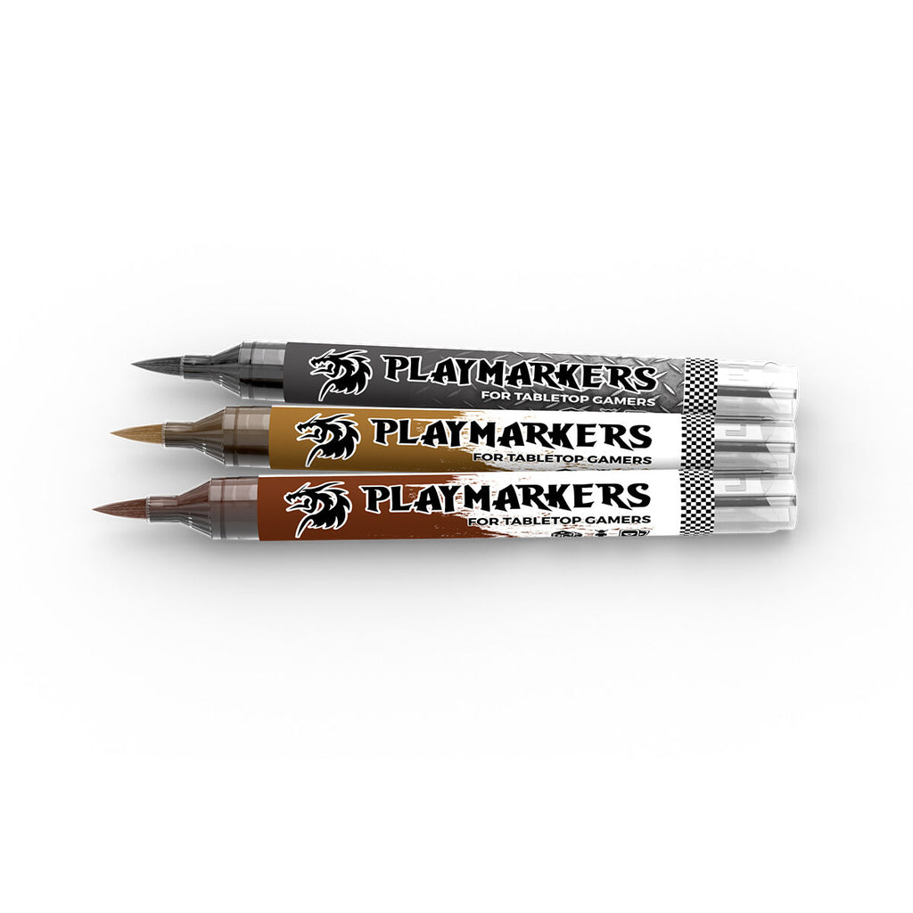 AK Interactive AKM108 Playmarkers Set Tools & Weapons 3 Colours