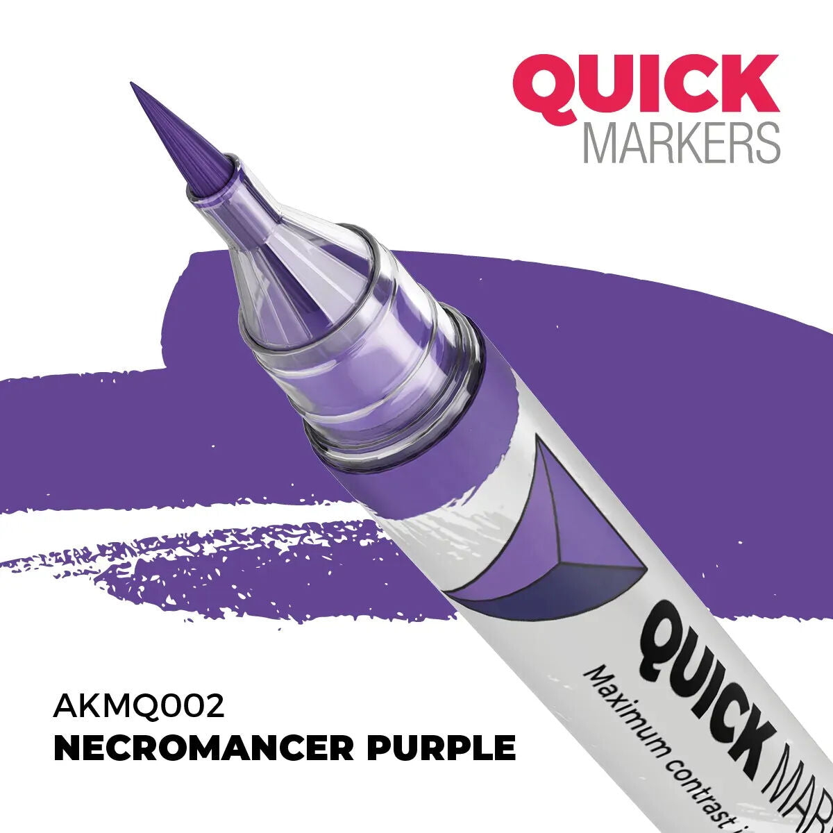 AK Interactive Quick Marker Necromancer Purple