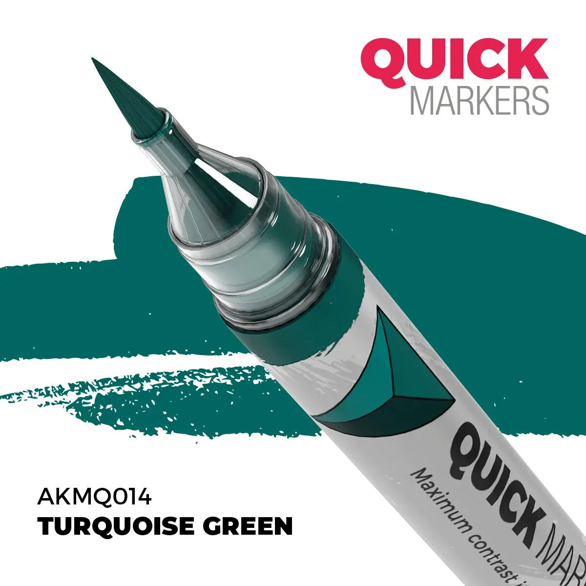 AK Interactive Quick Marker Turquoise Green