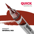 AK Interactive Quick Marker Infernal Red