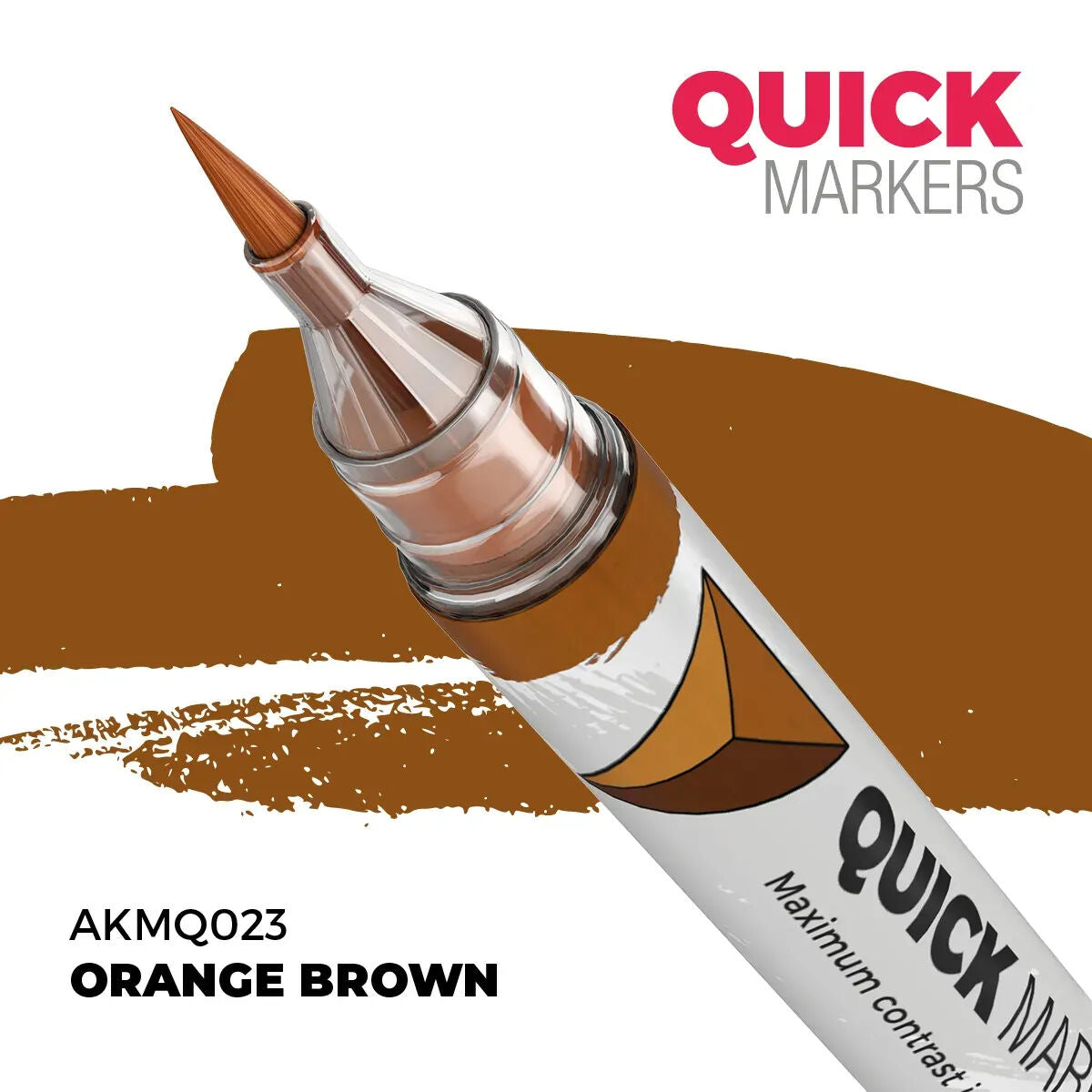 AK Interactive Quick Marker Orange Brown