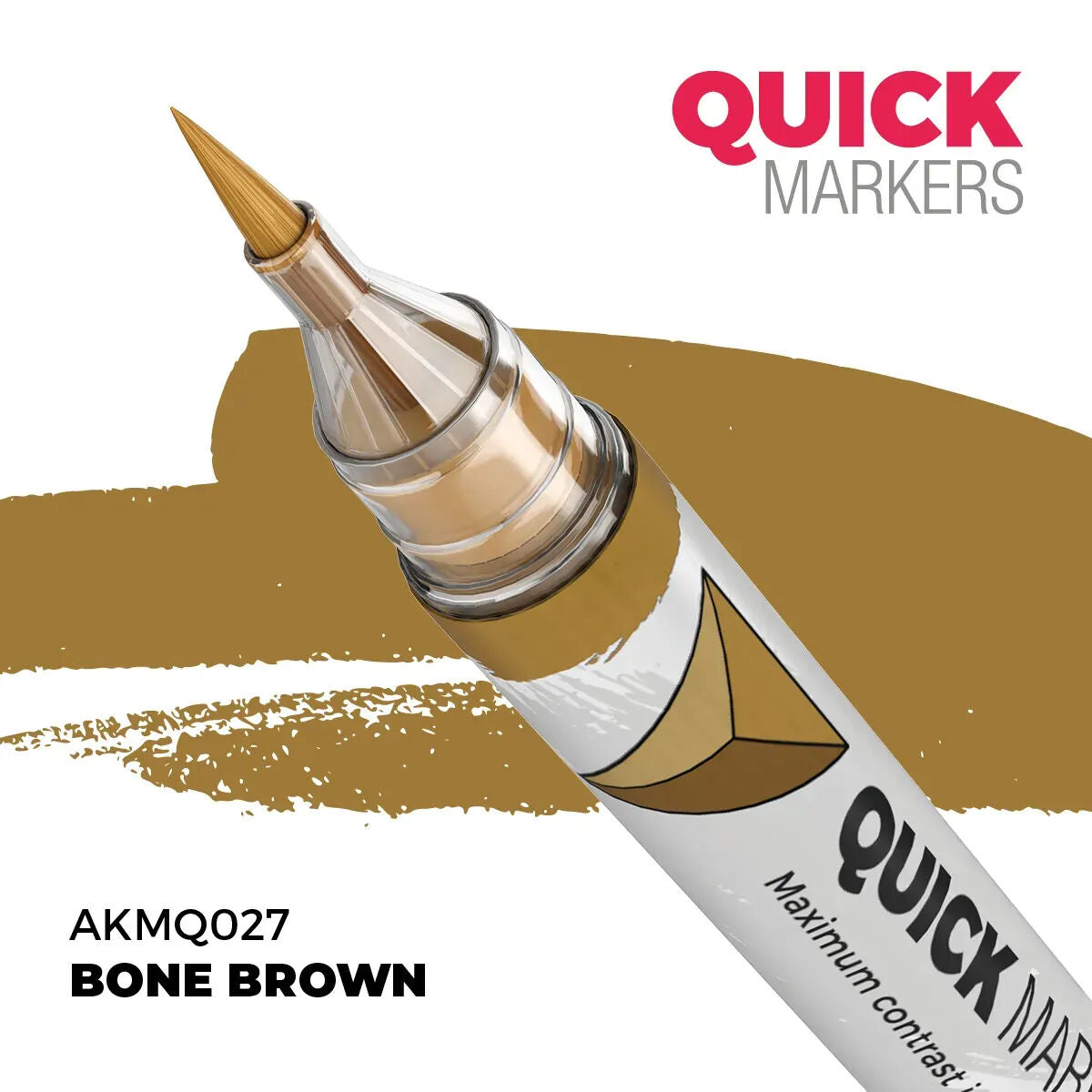 AK Interactive Quick Marker Bone Brown