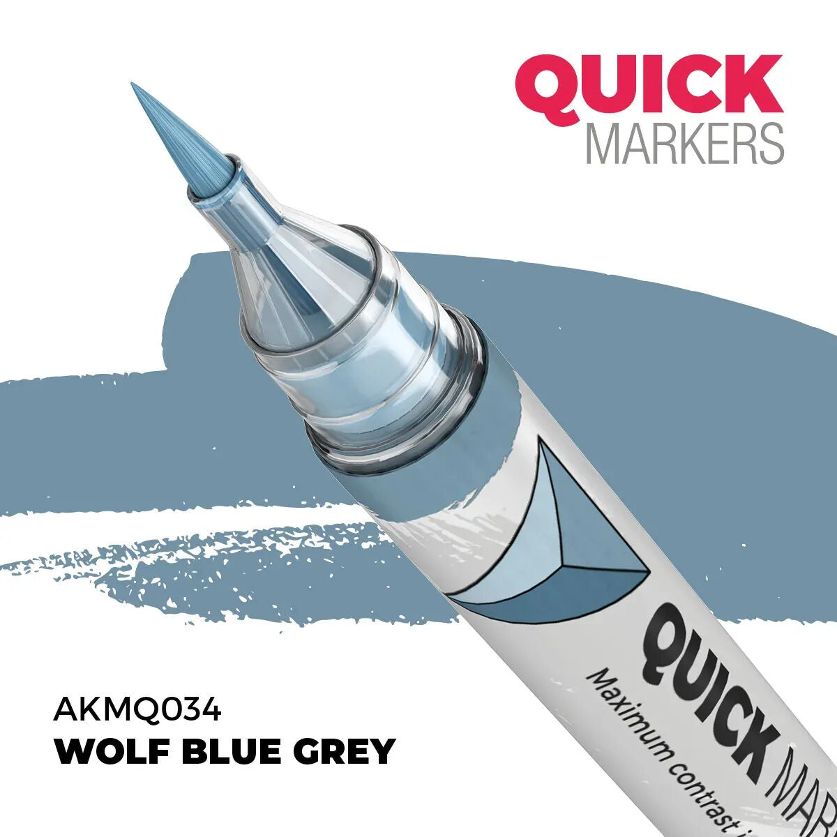 AK Interactive Quick Marker Wolf Blue Grey