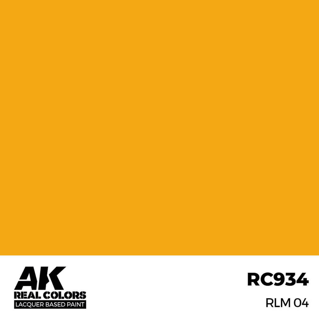 AK Interactive AKRC934 Real Colors RLM 04 Lacquer Paint 17ml
