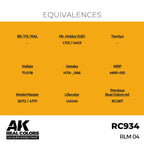 AK Interactive AKRC934 Real Colors RLM 04 Lacquer Paint 17ml