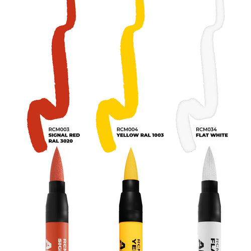 AK Interactive AKRCM106 RC Markers Tactical Markings Colors Set 3