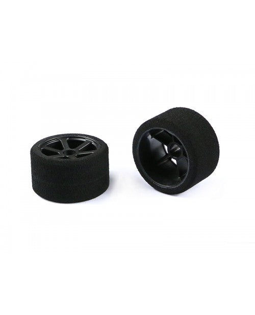 Arrowmax AM-040616 1/12 Foam Tyre Rim Front 40 Shore Carbon (2) Italy (Pro 12) (8347066630381)