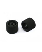 Arrowmax AM-040711 1/12 Foam Tyre Rim Rear 25 Shore Carbon (2) Italy (Pro 12) (8347066663149)
