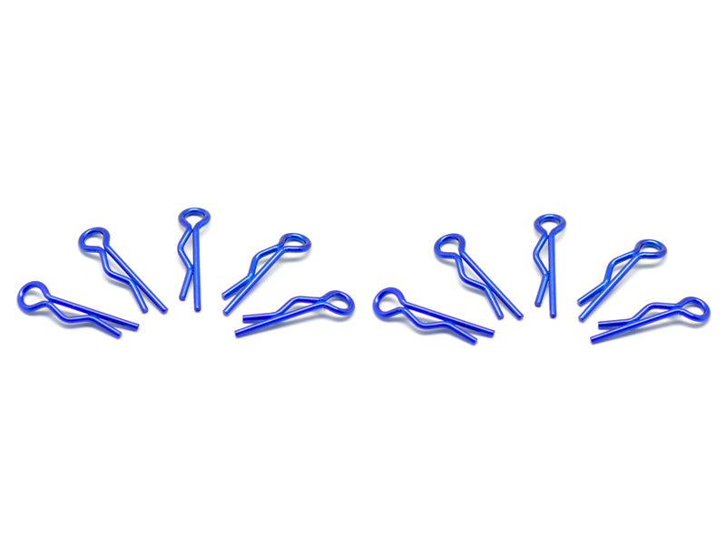 Arrowmax AM-103107 Small Body Clip 1/10 - Metallic Blue (10) (8347066990829)