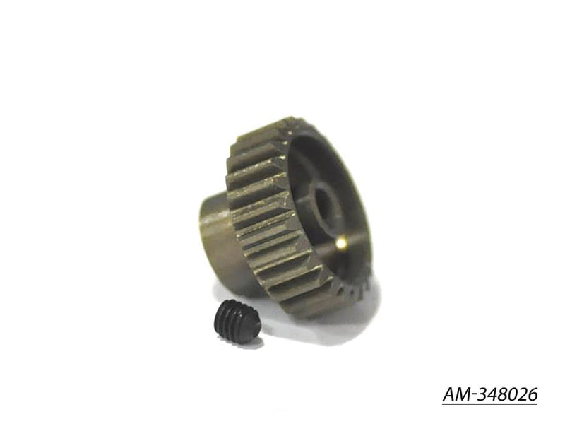 Arrowmax 0AM-348026 Pinion Gear 48P 26T (7075 Hard) - Hobby City NZ (8347070136557)