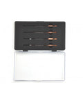 Arrowmax AM-500902 Power Tool Tip Set 4 Pieces with Plastic Case