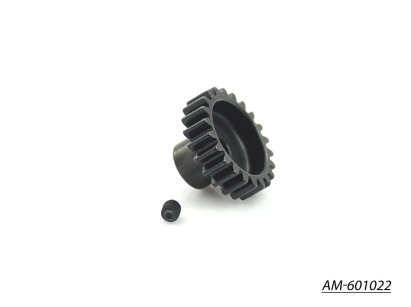 Arrowmax AM-601022 Ultra Mod 1 Pinion 22T 1/8 Buggy 5mm Shaft Spring Steel (8347072659693)