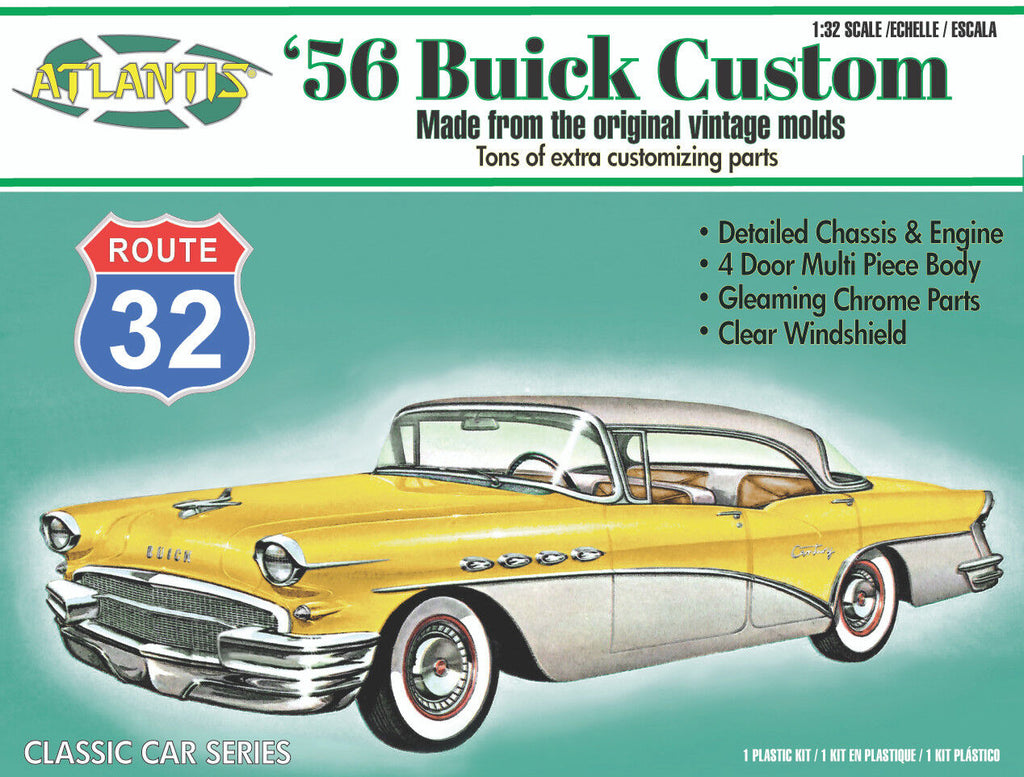 Atlantis Models AMCH1230 Models 1/32 1956 Buick Riviera Customizing