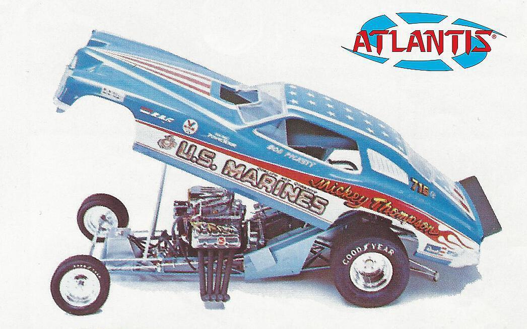 Atlantis Models Mickey Thompson Marines Funny Car (3)